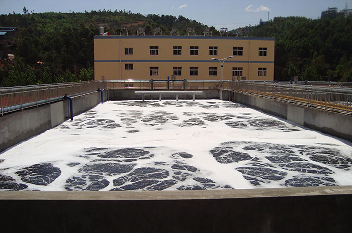 武定污水處理廠現(xiàn)場